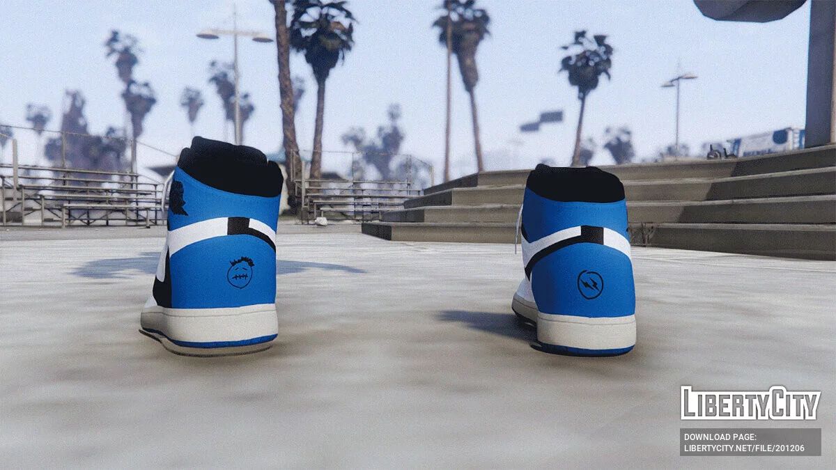 Travis Scott x Fragment x Air Jordan 1 High OG / GTA 5