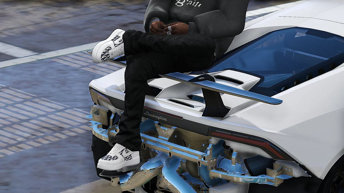 Air Force 1 Dior для Франкліна / GTA 5