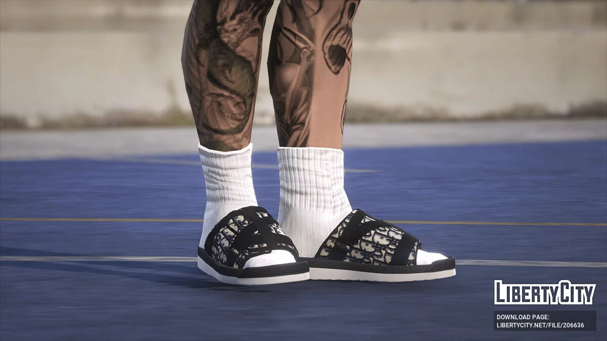 Dior Alpha Sandal для MP Male / GTA 5