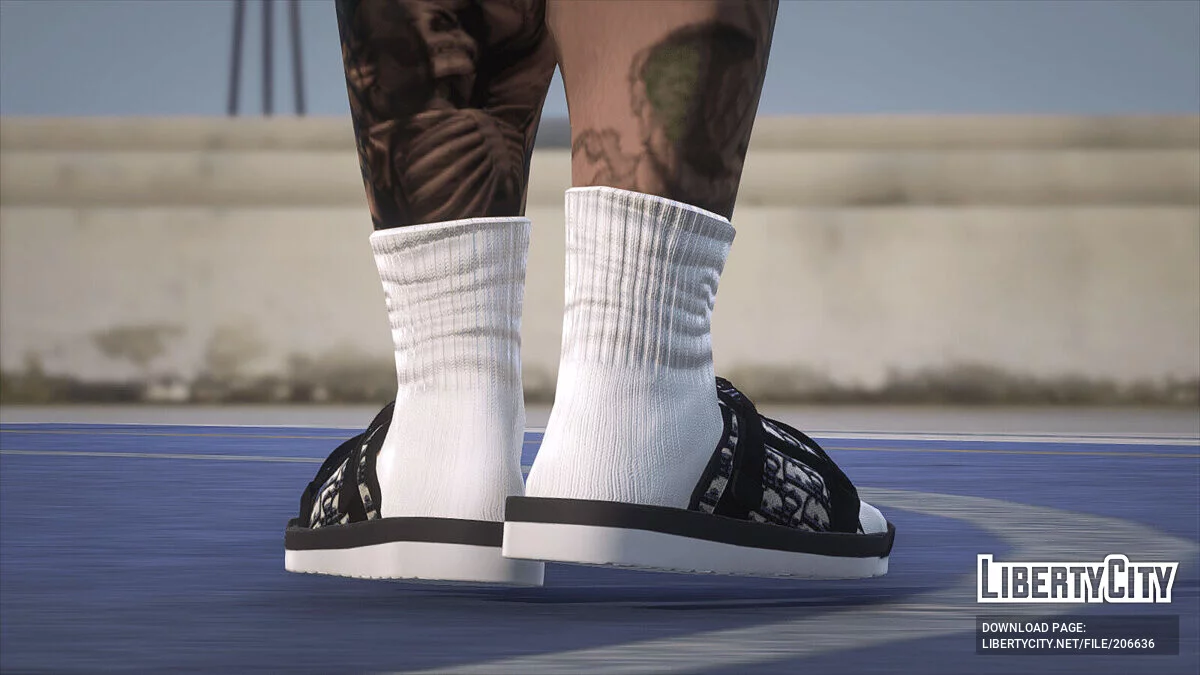 Dior Alpha Sandal для MP Male / GTA 5