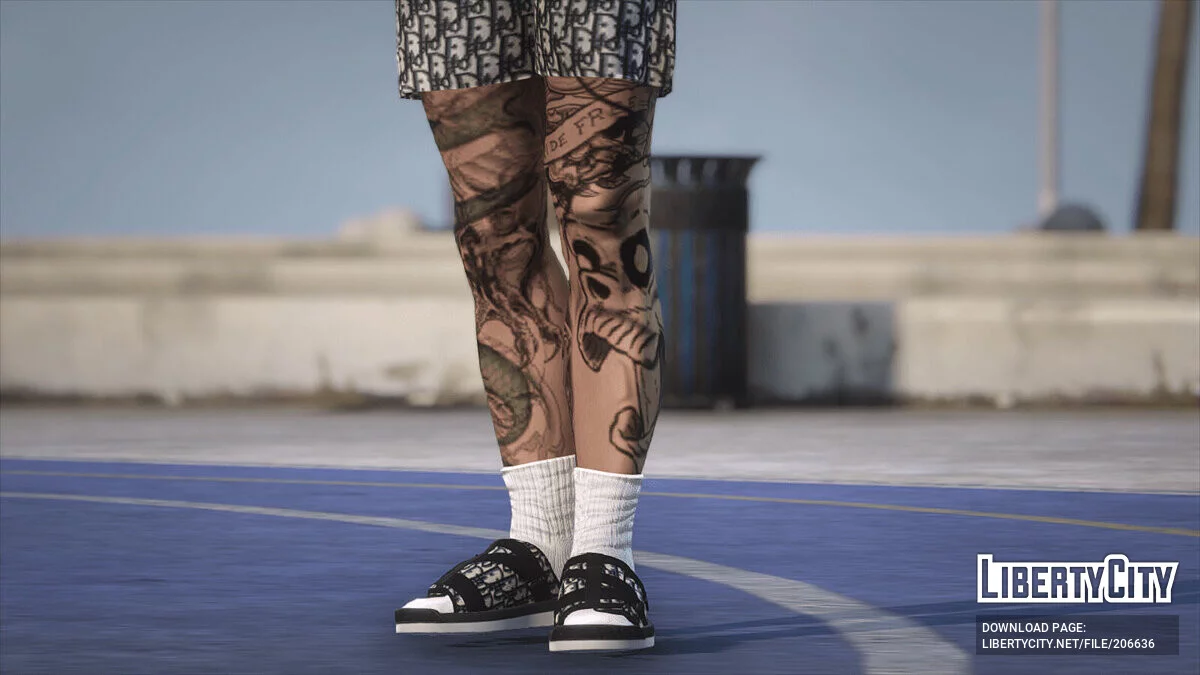 Dior Alpha Sandal для MP Male / GTA 5