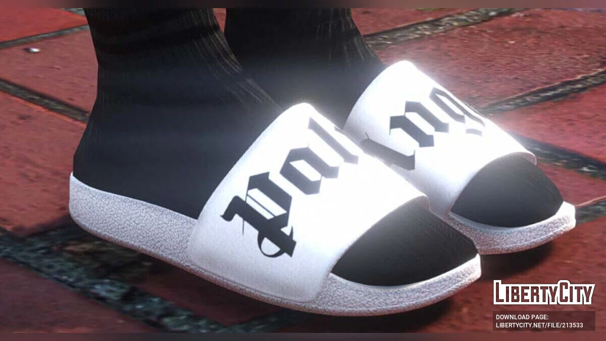 Palm Angels Pool Slides для Mp Male / GTA 5