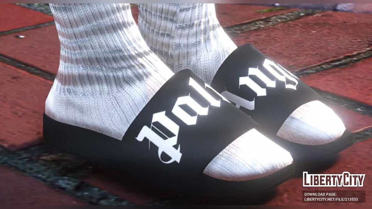 Palm Angels Pool Slides для Mp Male / GTA 5