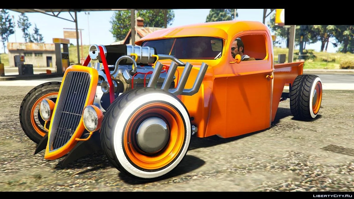 1936 Ford Pickup Стиль Хотрод[Повна налаштування] / GTA 5
