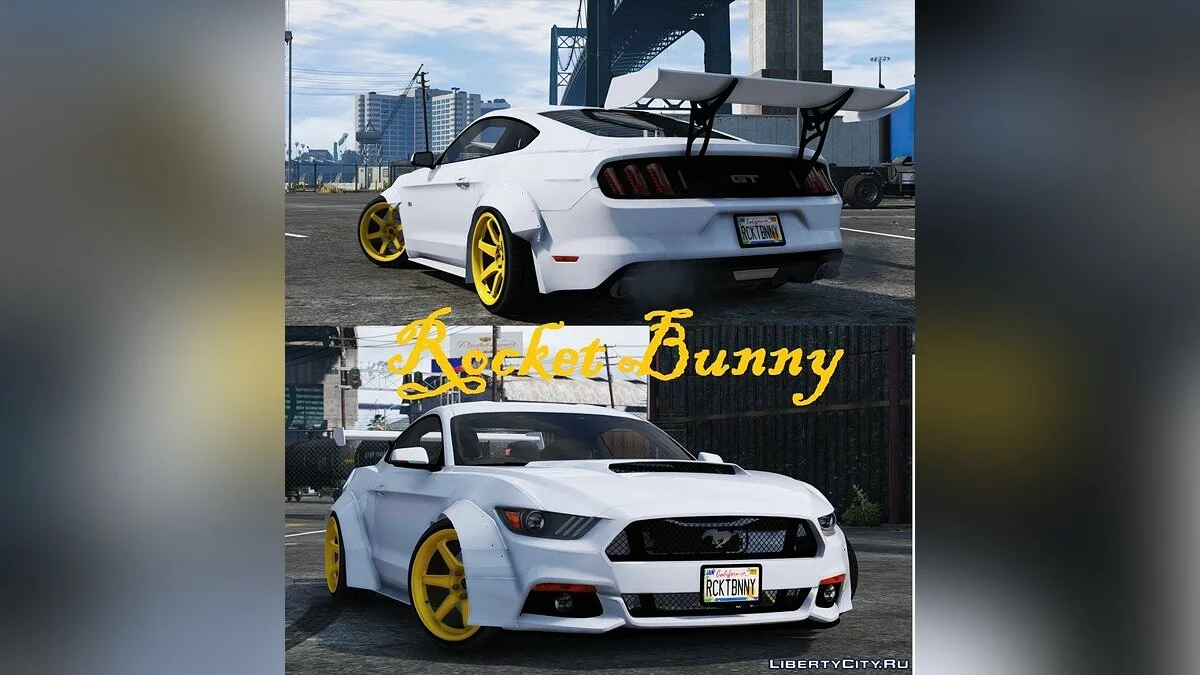 Ford Mustang GT [RocketB & Carrocería Ancha] / GTA 5