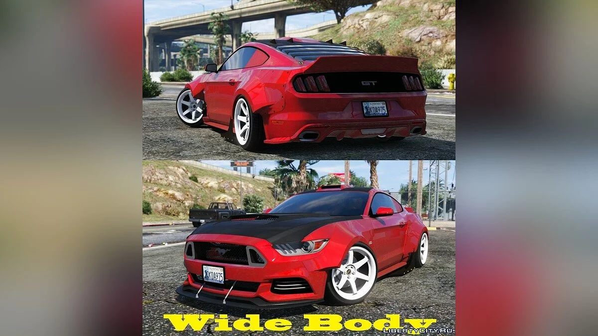 Ford Mustang GT [RocketB & Carrocería Ancha] / GTA 5