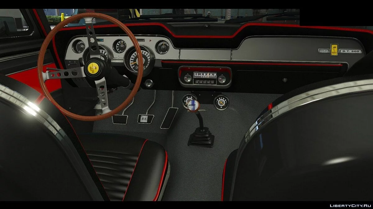 1967 Shelby Mustang GT500 HQ [SuperTuning|LowRiders Required] / GTA 5