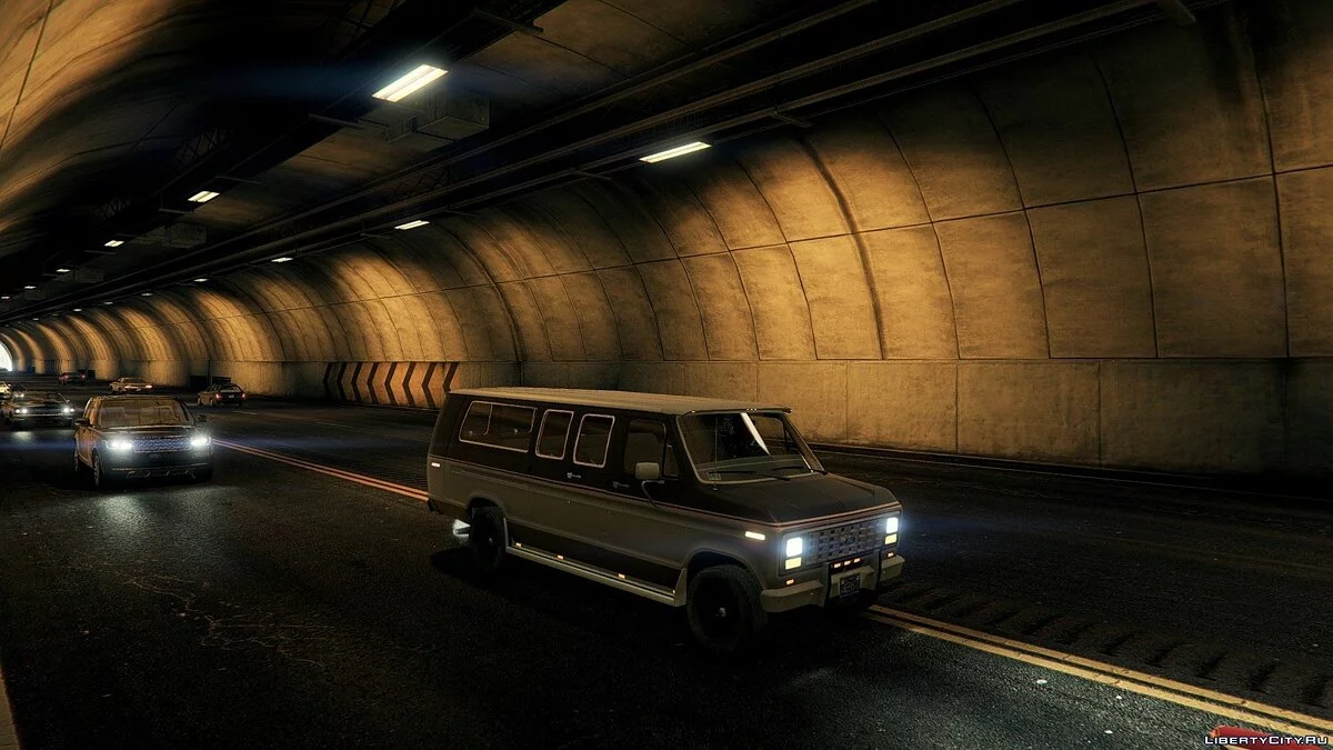 1982 Ford Ecoline Club Wagon E-350 XLT / GTA 5
