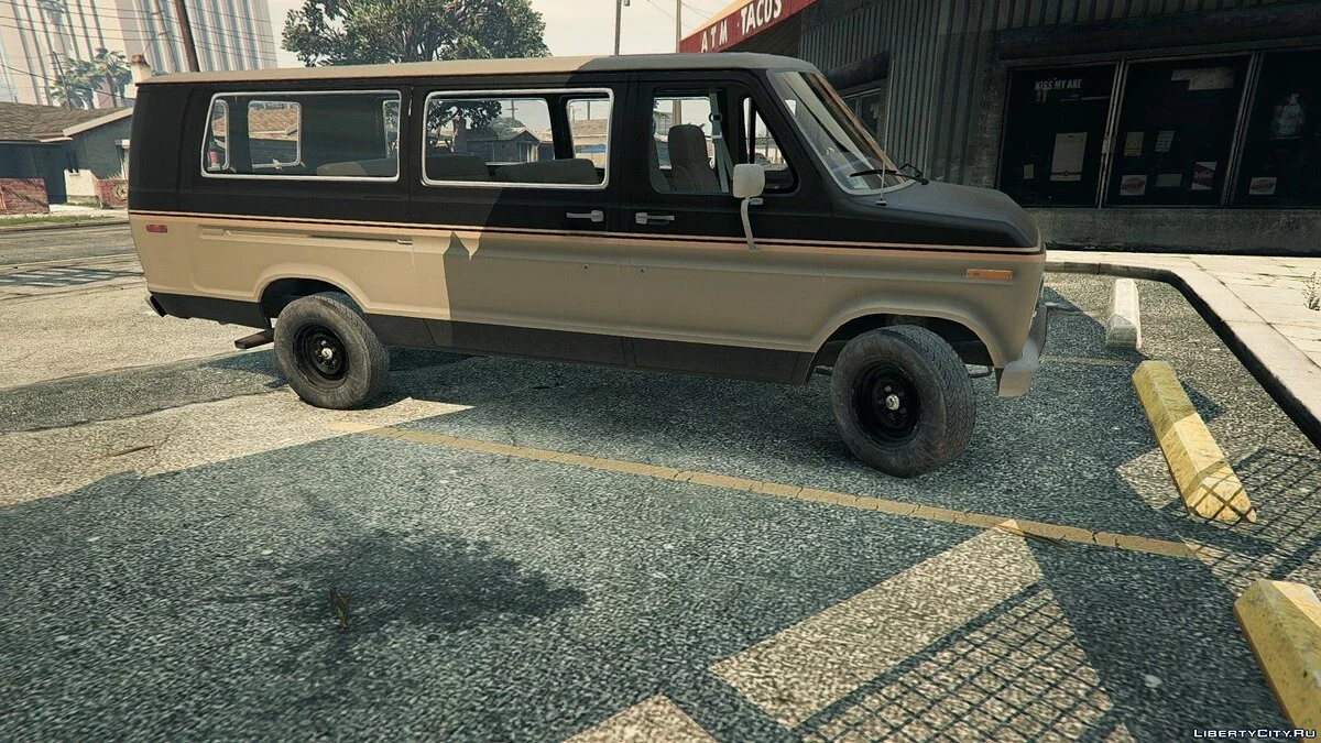 1982 Ford Ecoline Club Wagon E-350 XLT / GTA 5