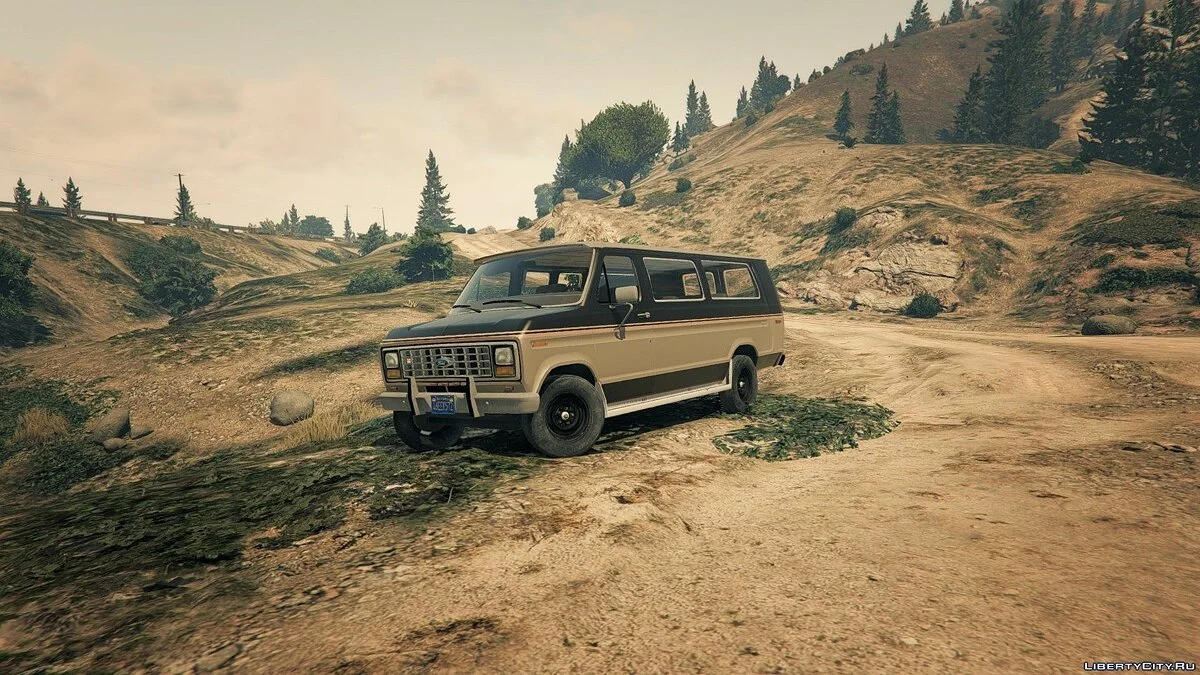 1982 Ford Ecoline Club Wagon E-350 XLT / GTA 5