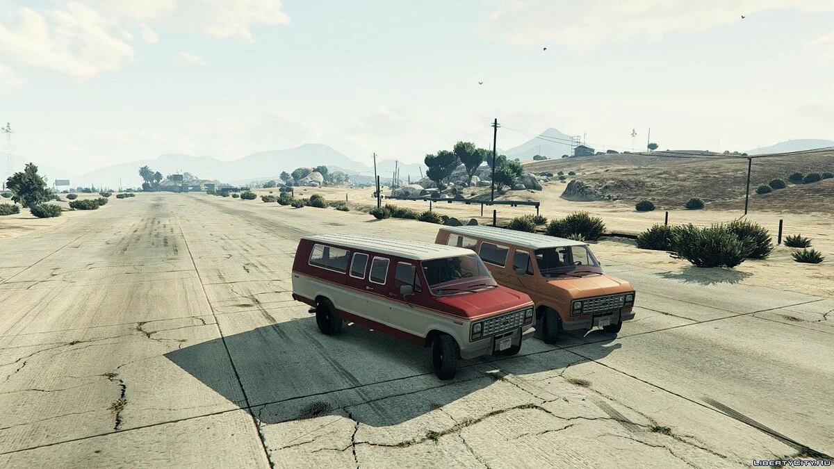 1982 Ford Ecoline Club Wagon E-350 XLT / GTA 5