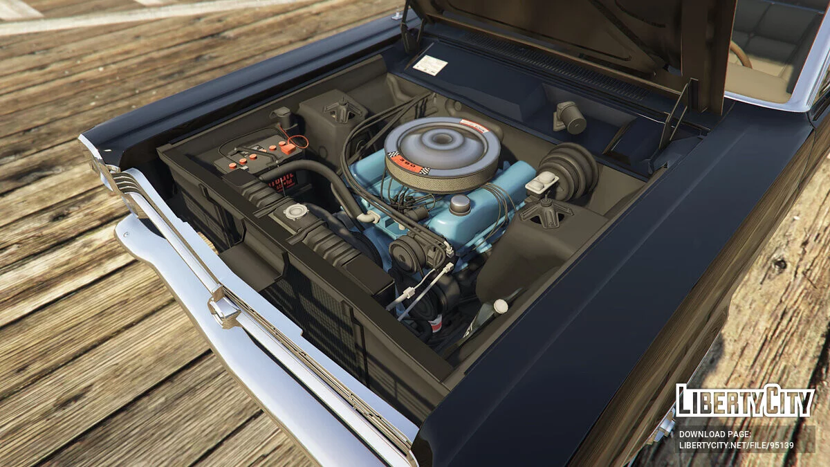1966 Ford Fairlane 500 [Додаток / Заміна | LODs] 2.5 / GTA 5