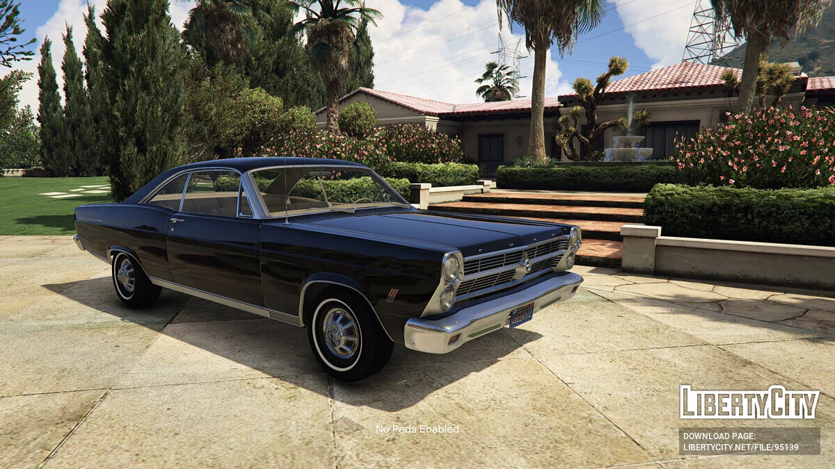 1966 Ford Fairlane 500 [Додаток / Заміна | LODs] 2.5 / GTA 5