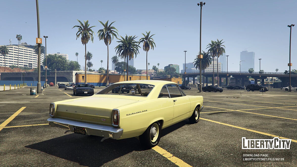 1966 Ford Fairlane 500 [Додаток / Заміна | LODs] 2.5 / GTA 5