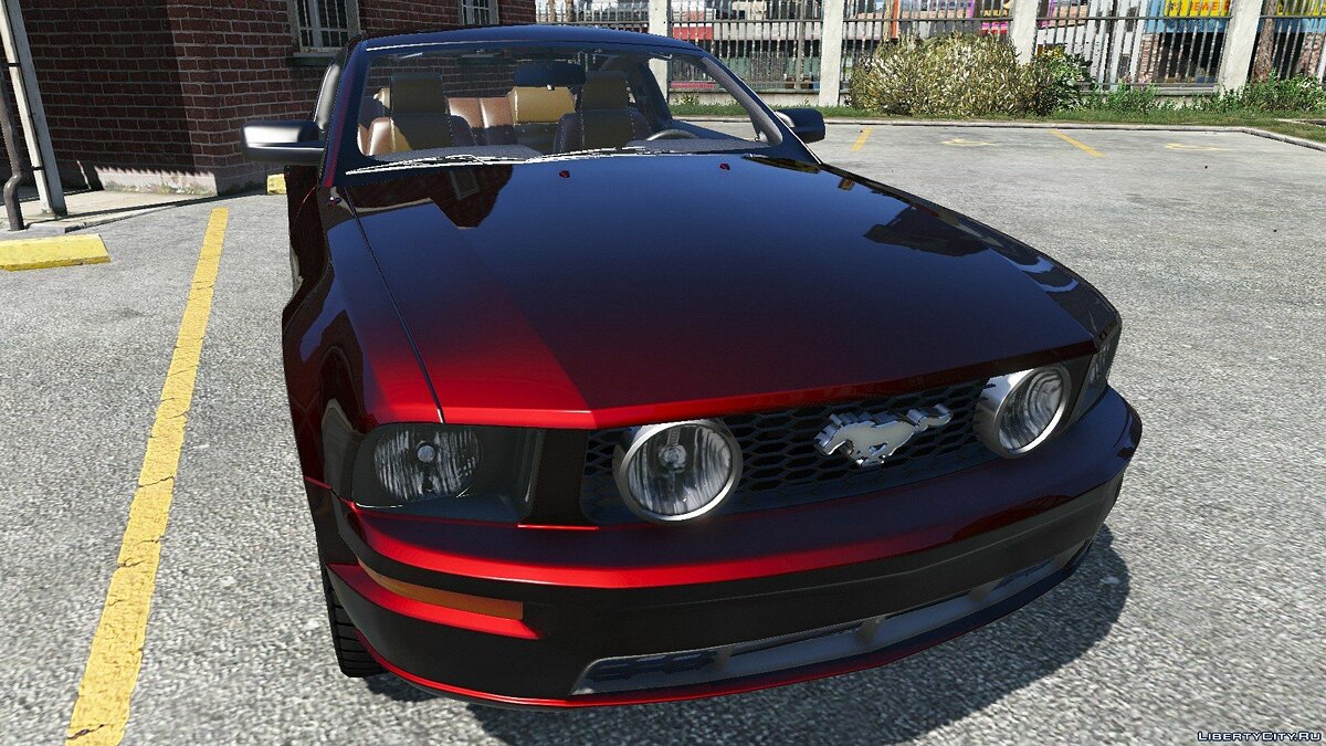Gta 5 ford mustang replace фото 25