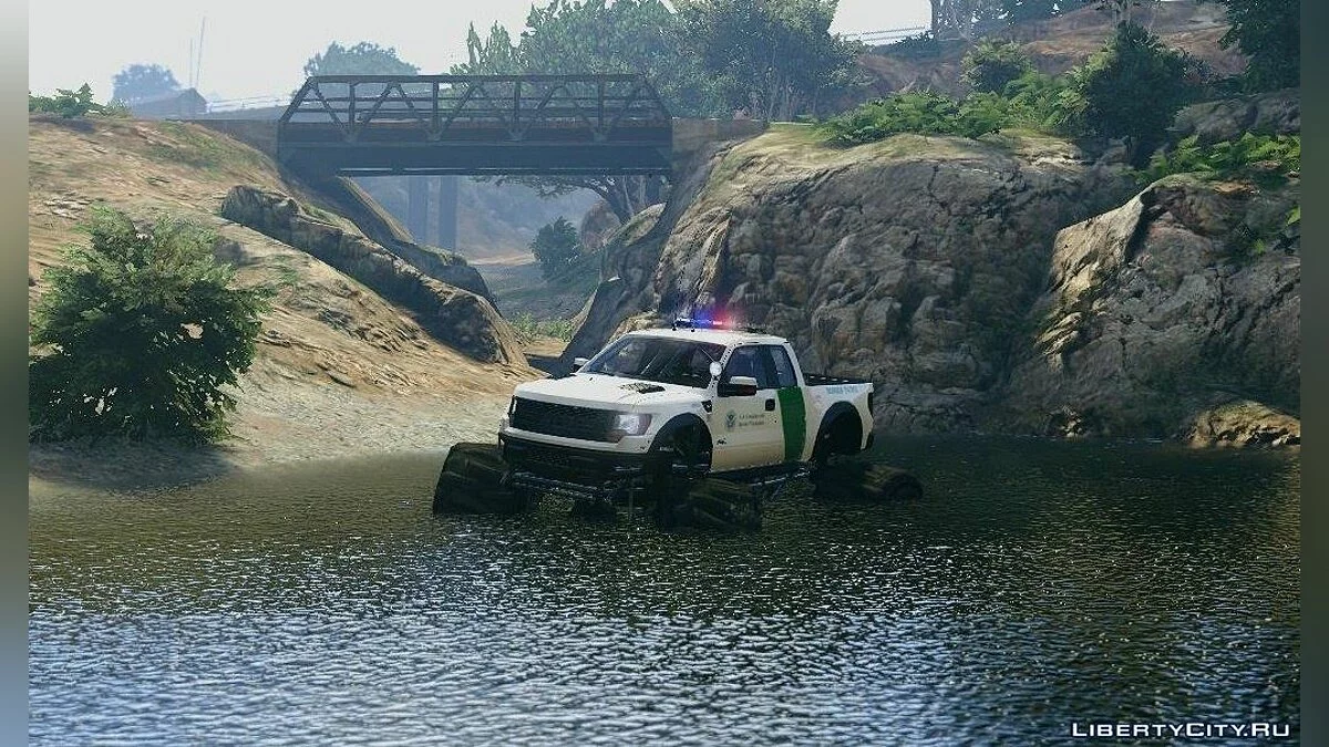 Ford Raptor Border Patrol Monster Truck 1.0 / GTA 5