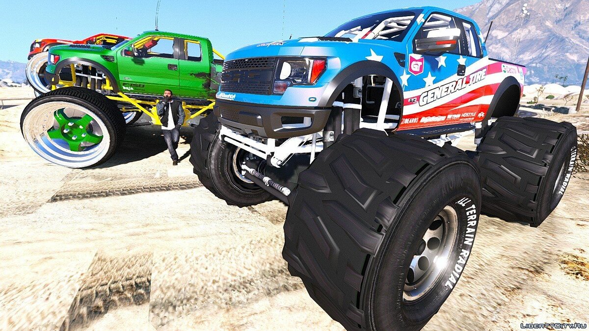 Is there monster truck in gta 5 фото 36