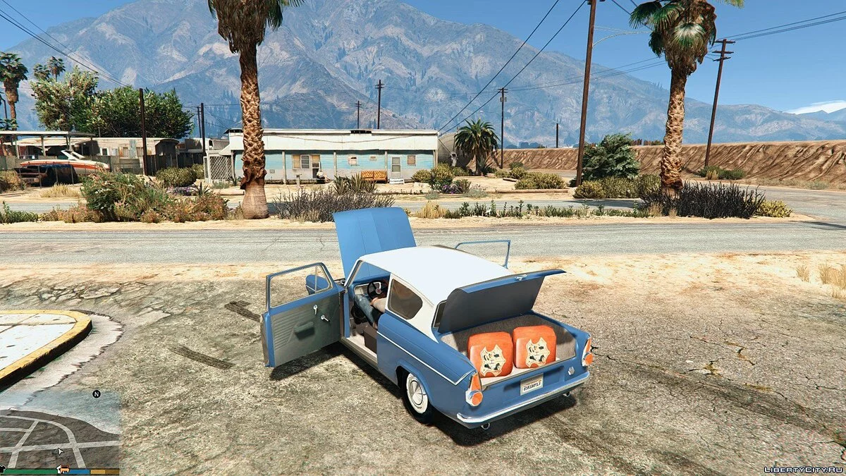 来自哈利·波特的1959年福特安格利亚 / GTA 5