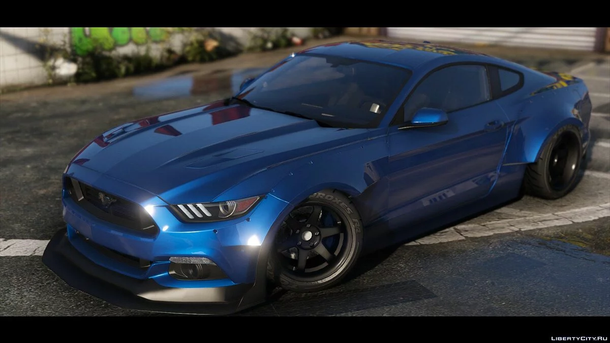 Ford Mustang 2015 [HQ | Kit de Carrocería | ShelbyKit | Animado] 1.0 / GTA 5