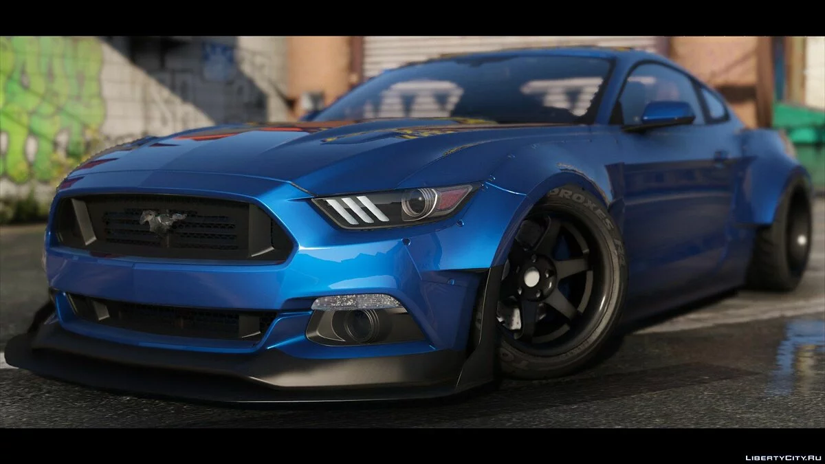 Ford Mustang 2015 [HQ | Kit de Carrocería | ShelbyKit | Animado] 1.0 / GTA 5