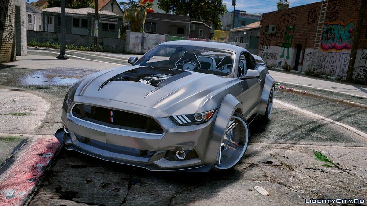 Gta 5 ford mustang replace фото 42