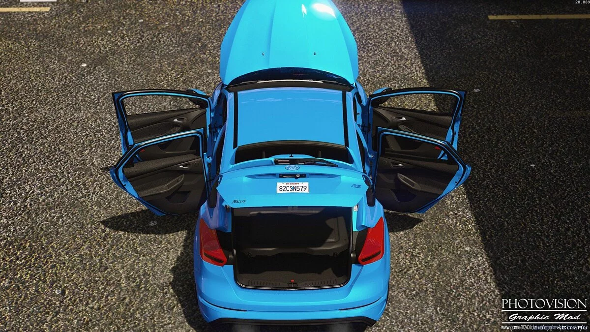 2017年福特福克斯RS [附加/替换 | 调校 | 模板 | 多种涂装] / GTA 5