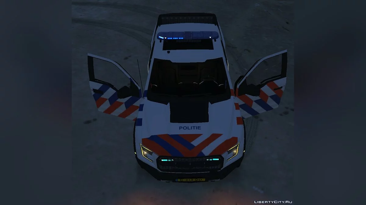 2017 Ford F-150 Raptor Dutch Police [ELS] 1.0 / GTA 5