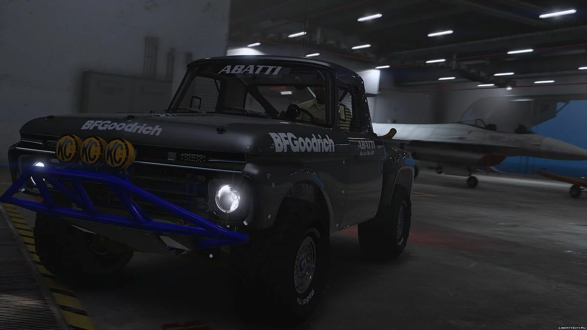 Ford F-100 Flareside Abatti Racing Trophy Truck [Add-On | Livery | Animated] 1.1 / GTA 5