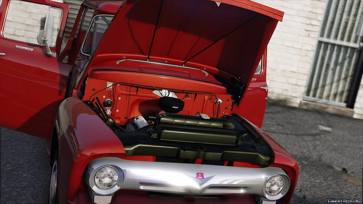 56 Ford F100 [FH3] | ADDON | Moteur et échappement animés 1.2 / GTA 5