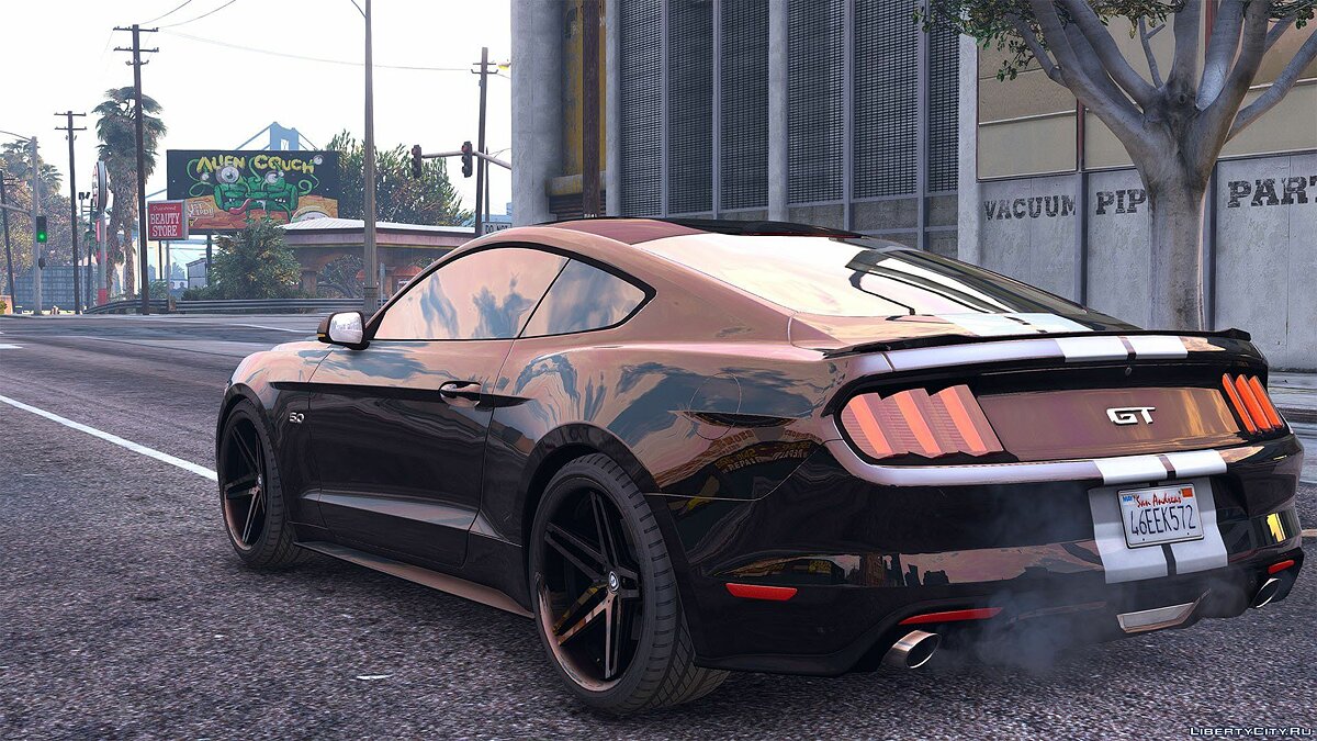 скачать ford mustang для gta 5 фото 16