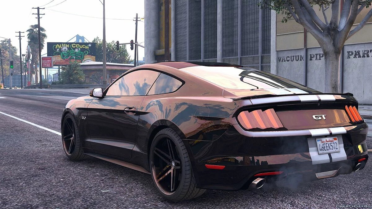 Ford Mustang GT 2015 [Add-On / Replace / Animated | Template] 1.0a / GTA 5