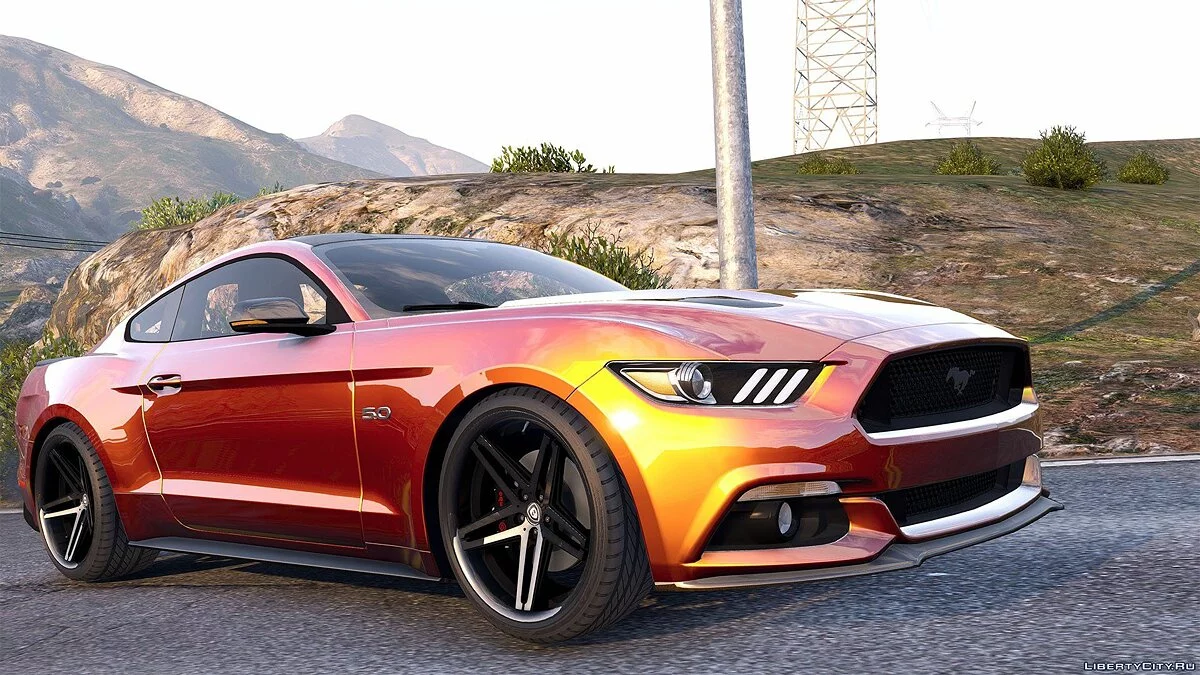 Ford Mustang GT 2015 [Add-On / Replace / Animated | Template] 1.0a / GTA 5