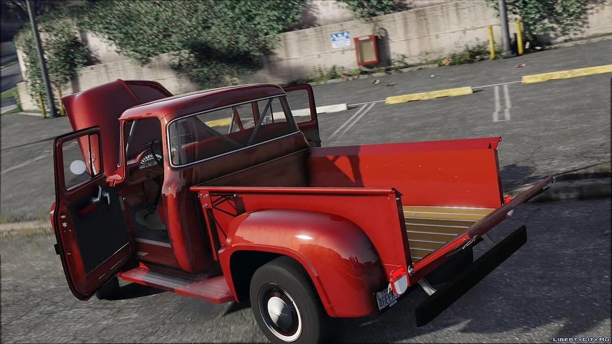 56 Ford F100 [FH3] | ADDON | Animated Engine & Exhaust 1.3 / GTA 5