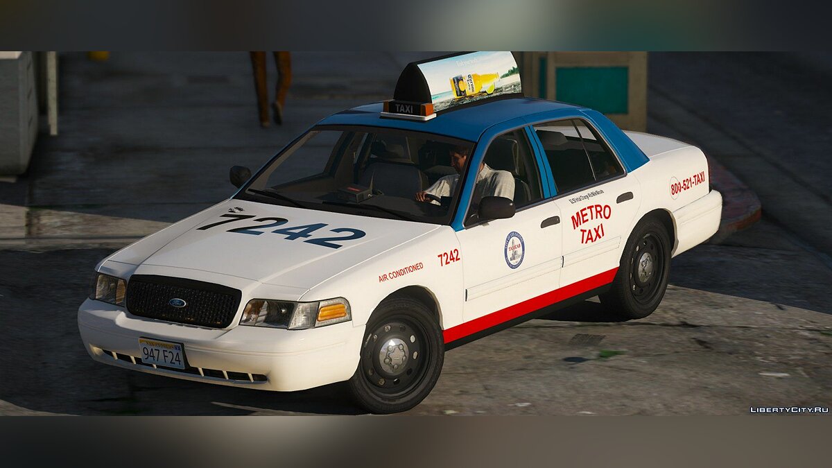 Ford crown victoria taxi for gta 5 фото 11