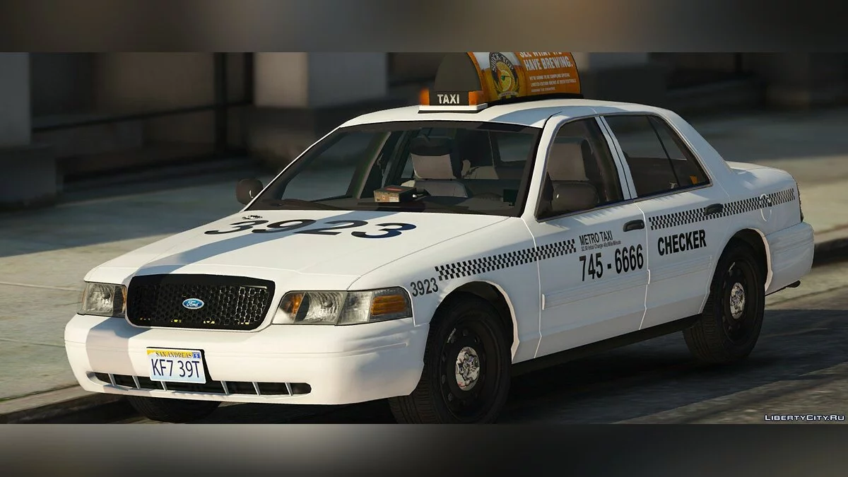 2011 Ford Crown Victoria Taxi [Replace] 1.1.0 / GTA 5