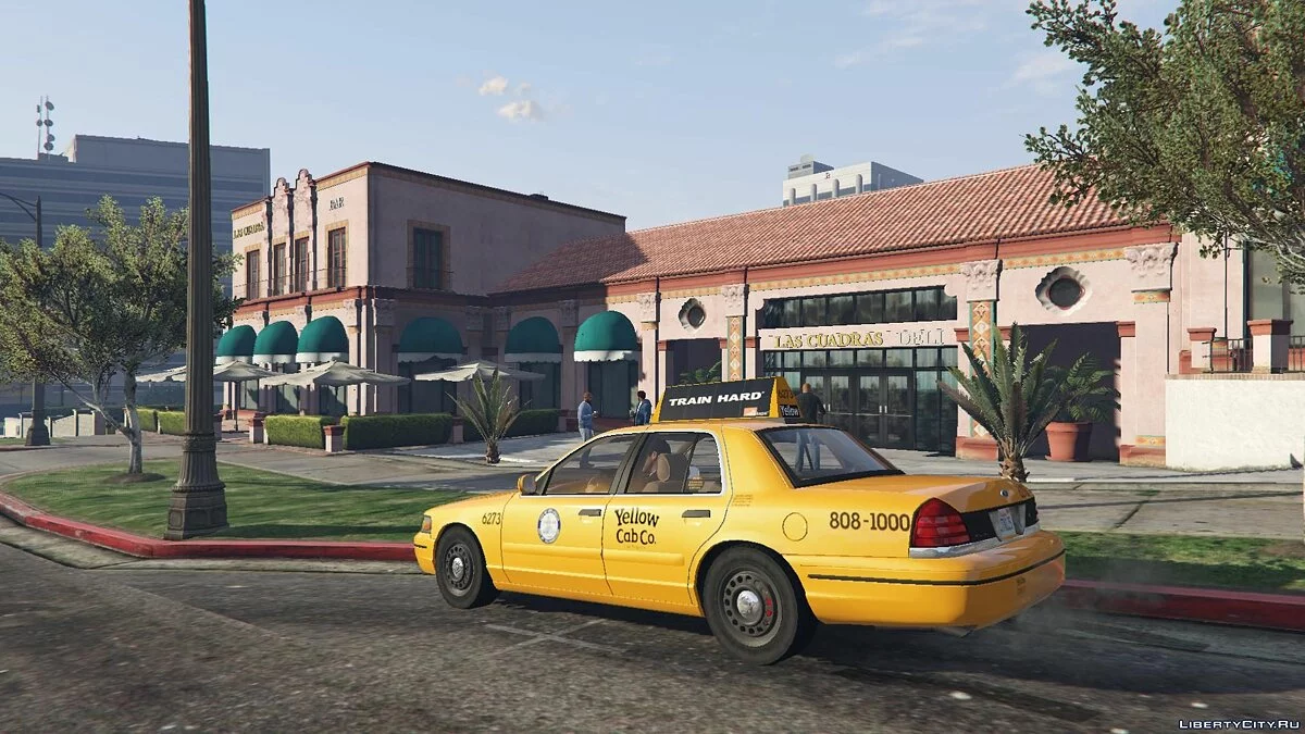 Форд Краун Вікторія ЛА Таксі 2003 / GTA 5