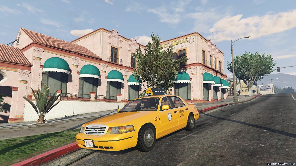 Taxi gta 5 замена фото 37