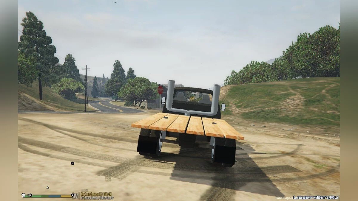 1999 Ford F450 Wood bed + Stacks! 1.0 / GTA 5