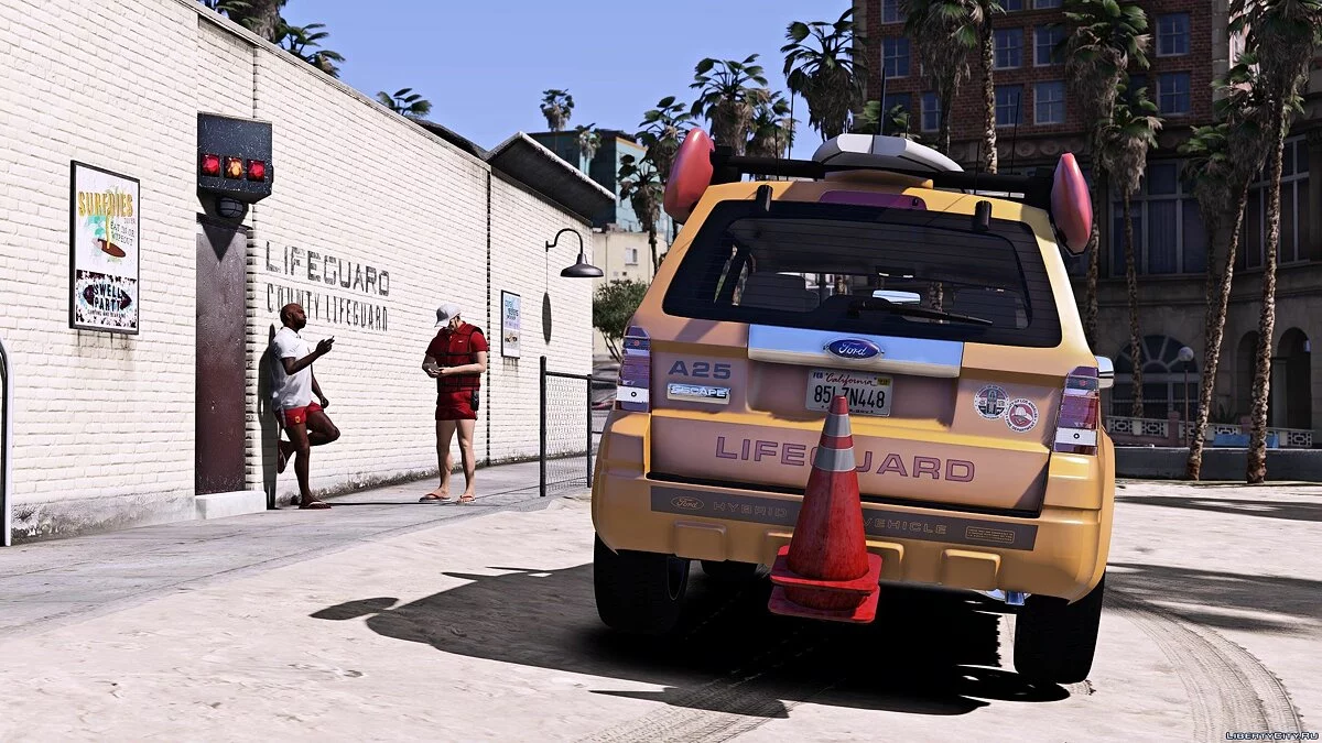 2012 Ford Escape LA Lifeguard [Add-on/Replace] [ELS|Wipers] 1.0 / GTA 5