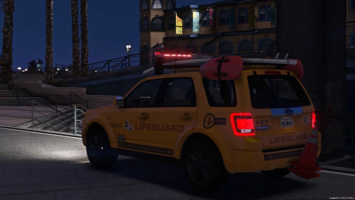 2012 Ford Escape LA Lifeguard [Add-on/Replace] [ELS|Wipers] 1.0 / GTA 5