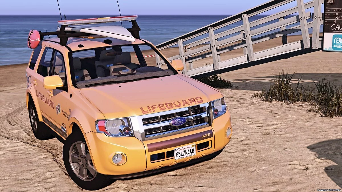 2012 Ford Escape LA Lifeguard [Add-on/Replace] [ELS|Wipers] 1.0 / GTA 5