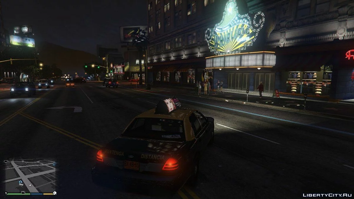 Taxi Ford Crown Victoria 2011 Chile | Paint Variations V 1.0 / GTA 5