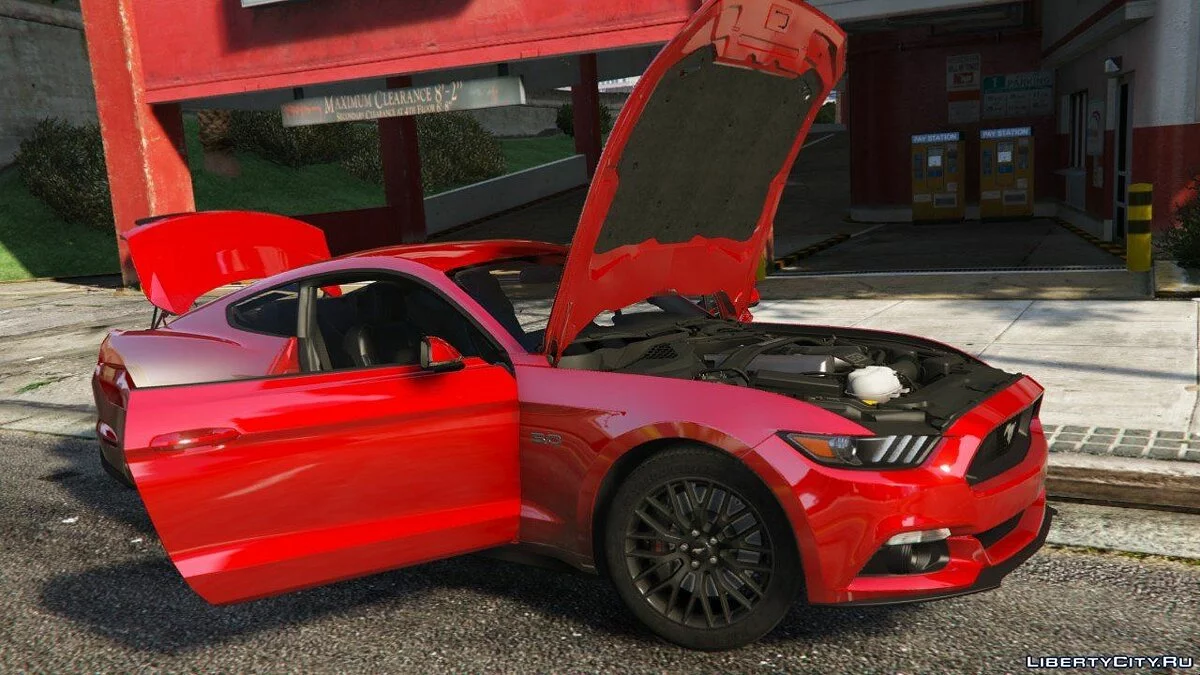 فورد موستانغ GT 2015 [RTR Spec5 | إضافة] V1.0N / جي تي أي 5