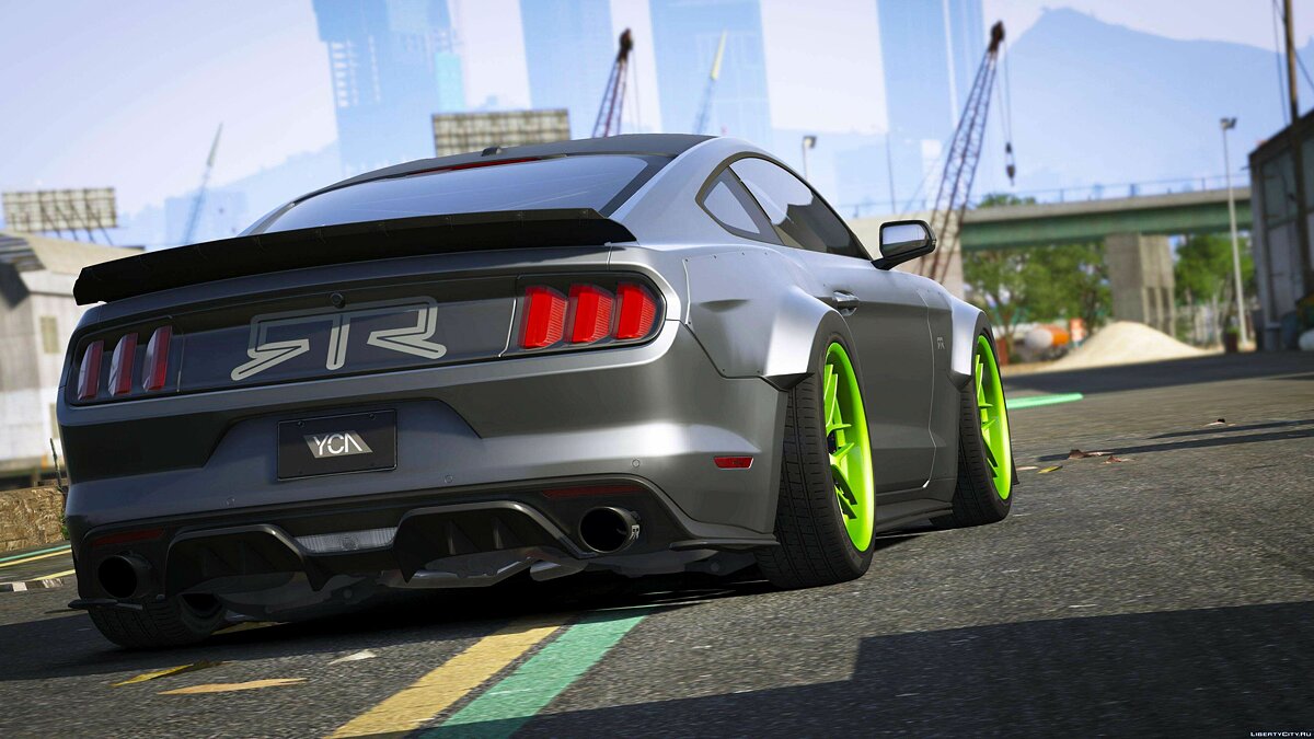 Gta 5 ford mustang replace фото 83