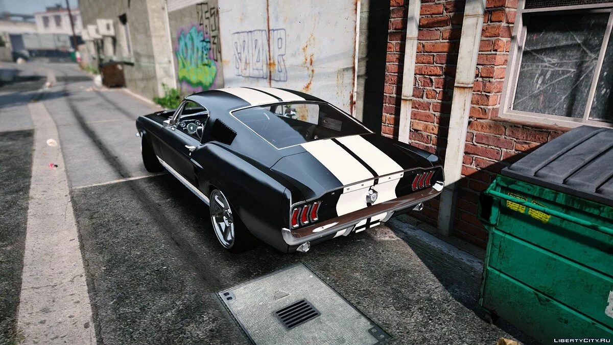 福特野马快背 1967 (替换) 1.0 / GTA 5