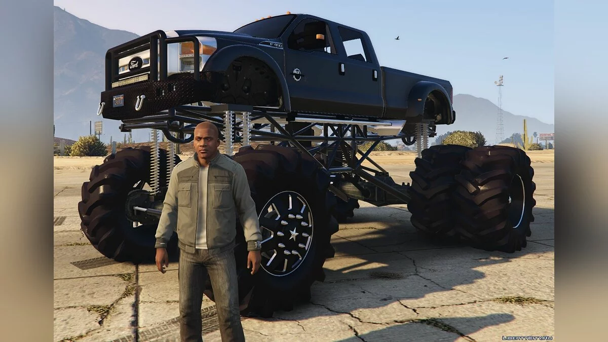 Caminhão Mega Mud Ford F-450 2010 / GTA 5