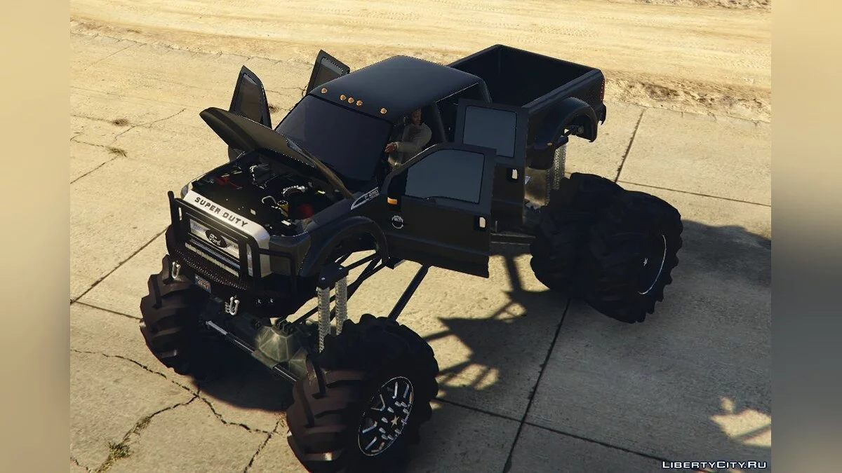 Caminhão Mega Mud Ford F-450 2010 / GTA 5