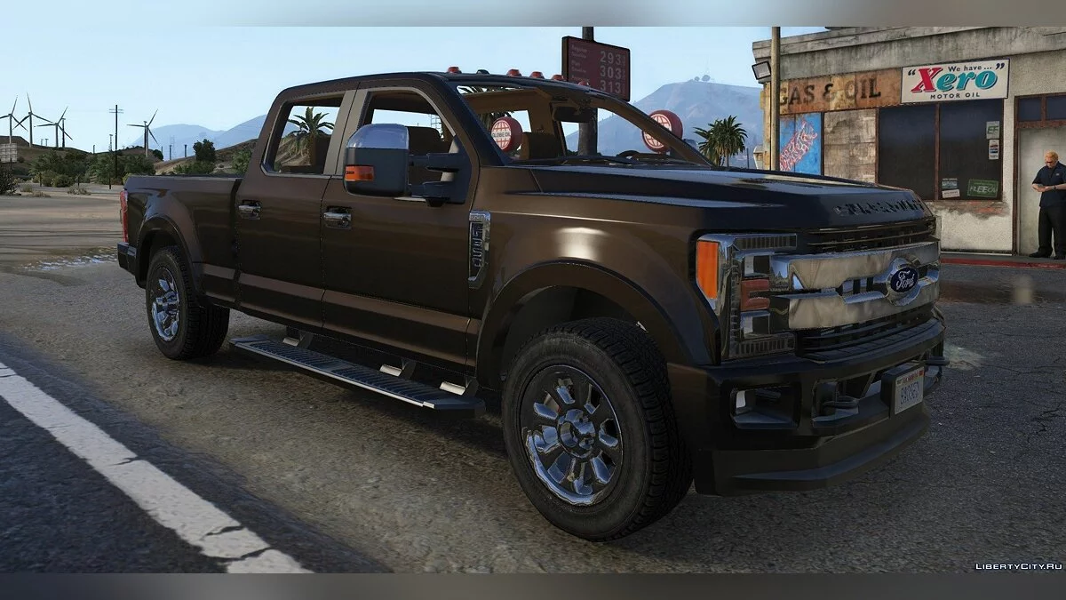 2018款福特F-350超级重型【附加组件】【FiveM兼容】1.1 / GTA 5
