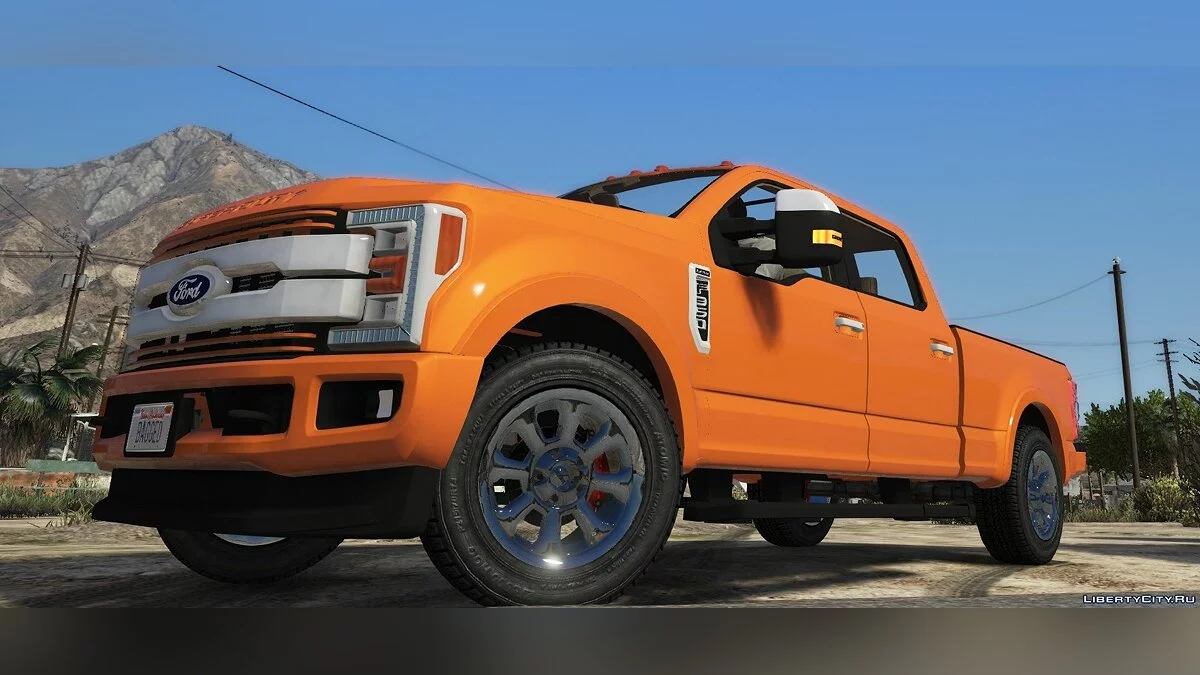 2018款福特F-350超级重型【附加组件】【FiveM兼容】1.1 / GTA 5