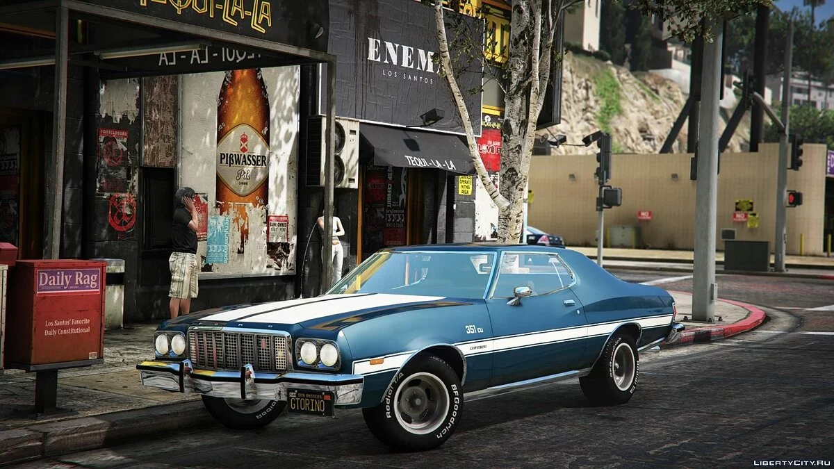 Ford Gran Torino '76 [Add-On | LODs | Dirtmap | Template] 1.0 / GTA 5